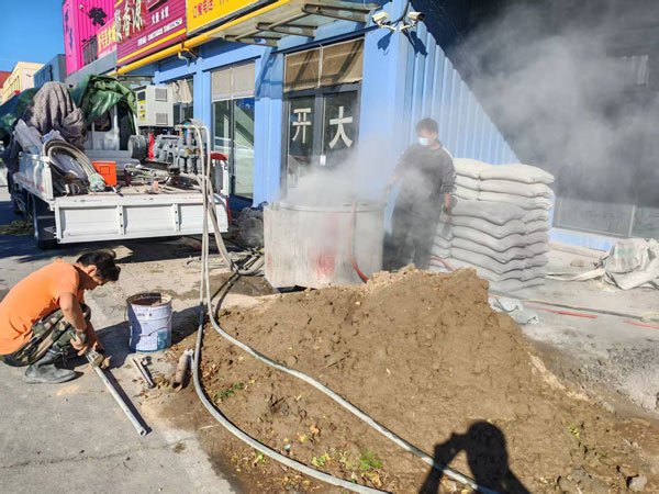 丛台顶管注浆加固